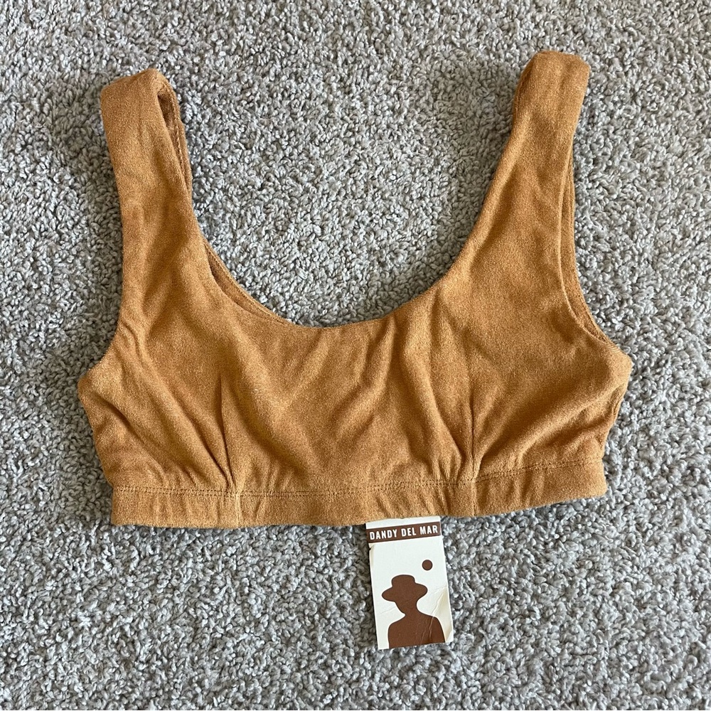 Dandy Del Mar Terry Sport Bra Top